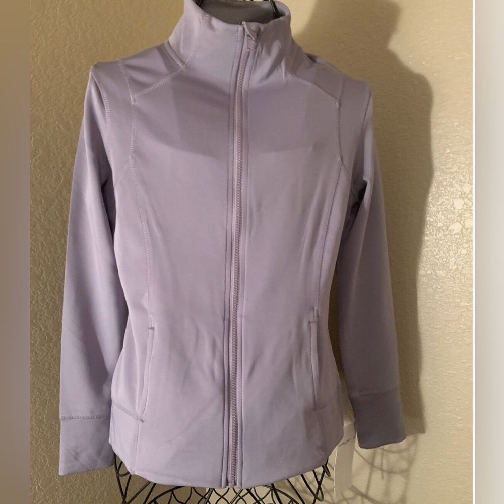 Layer 8 Ladies Lux Knit Jacket Sz. Medium Purple
